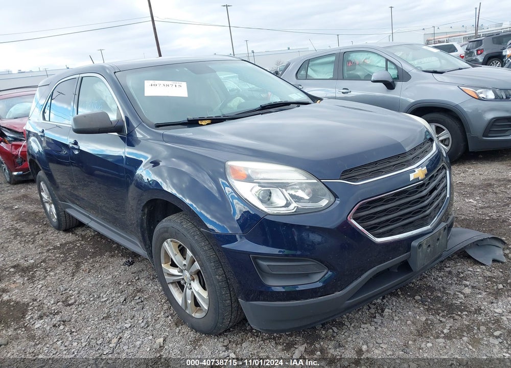 2017 CHEVROLET EQUINOX LS VIN: 2GNALBEK8H1591896