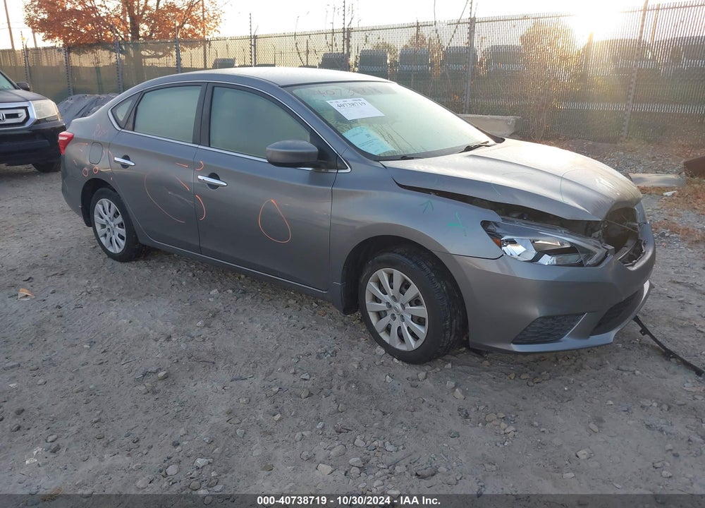 2017 NISSAN SENTRA SV VIN: 3N1AB7AP0HY320040
