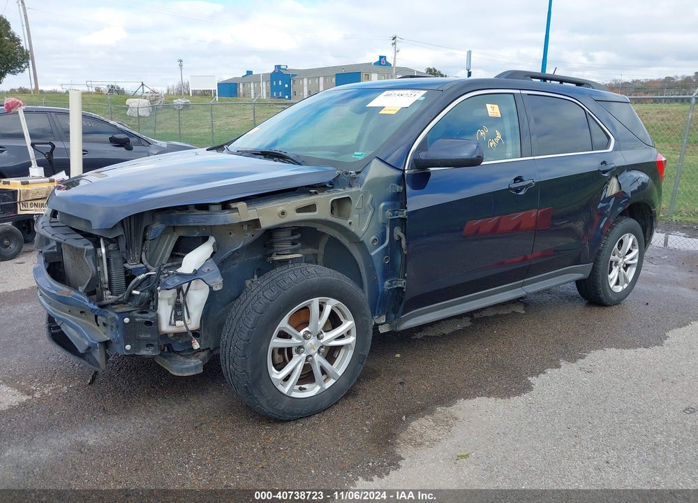 2016 CHEVROLET EQUINOX LT VIN: 2GNALCEK2G6300347