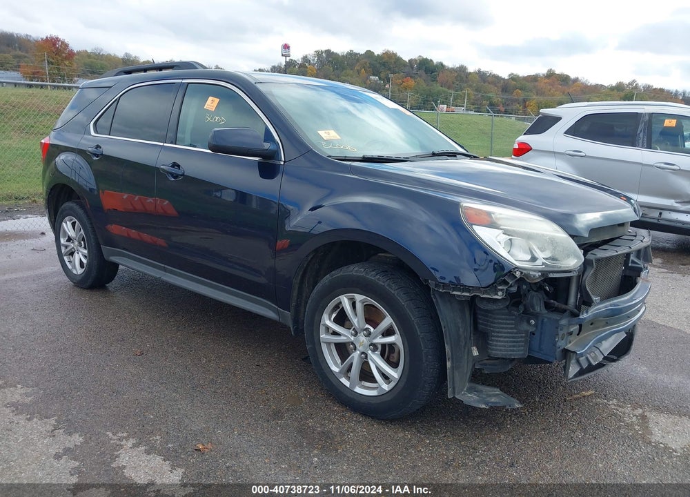 2016 CHEVROLET EQUINOX LT VIN: 2GNALCEK2G6300347