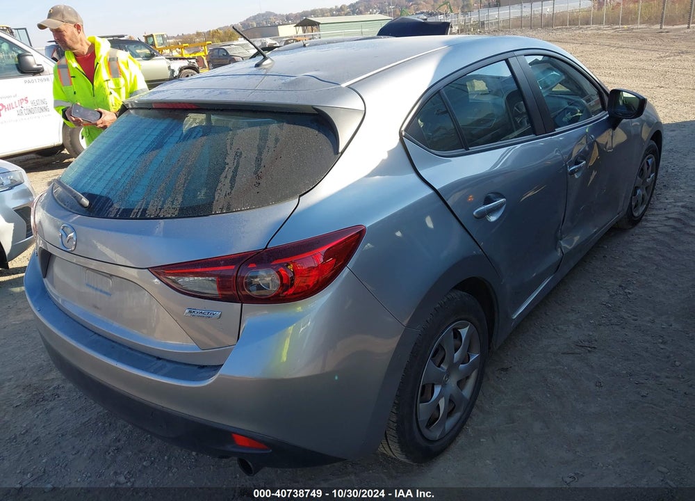 2014 MAZDA 3 I SPORT VIN: JM1BM1K78E1123334