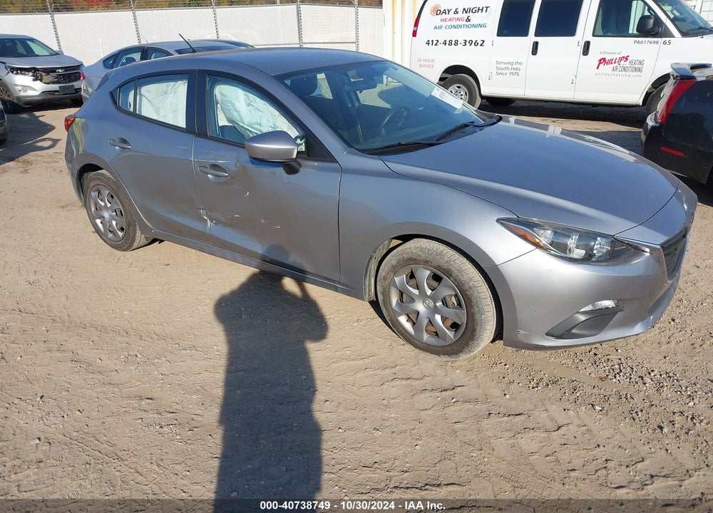 2014 MAZDA 3 I SPORT VIN: JM1BM1K78E1123334