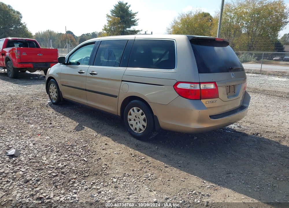2006 HONDA ODYSSEY LX VIN: 5FNRL38206B095286
