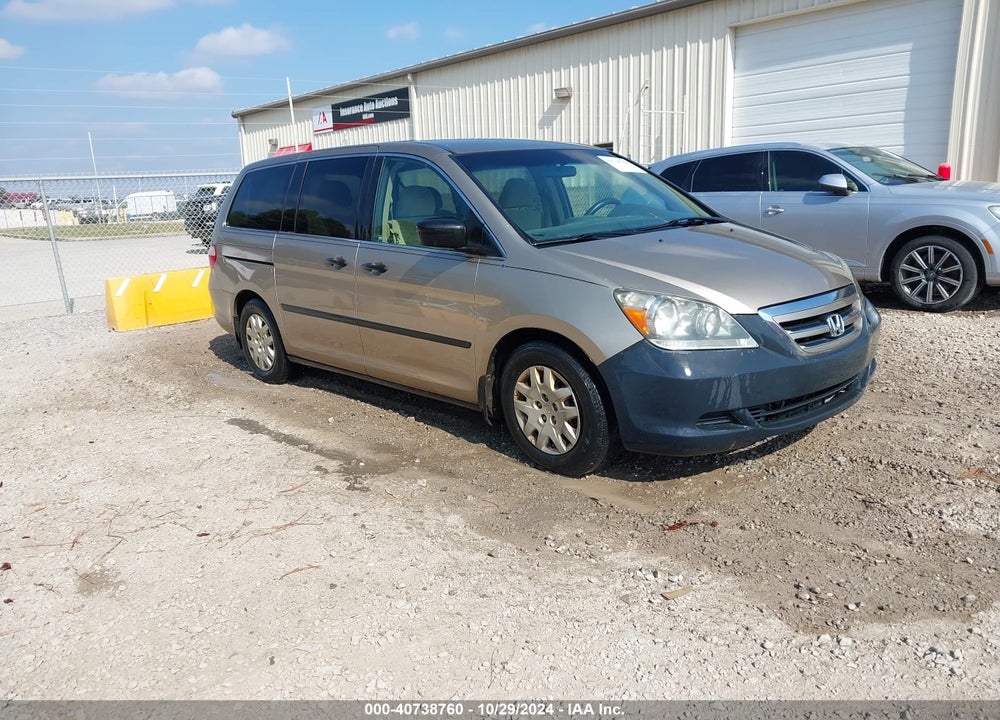 2006 HONDA ODYSSEY LX VIN: 5FNRL38206B095286