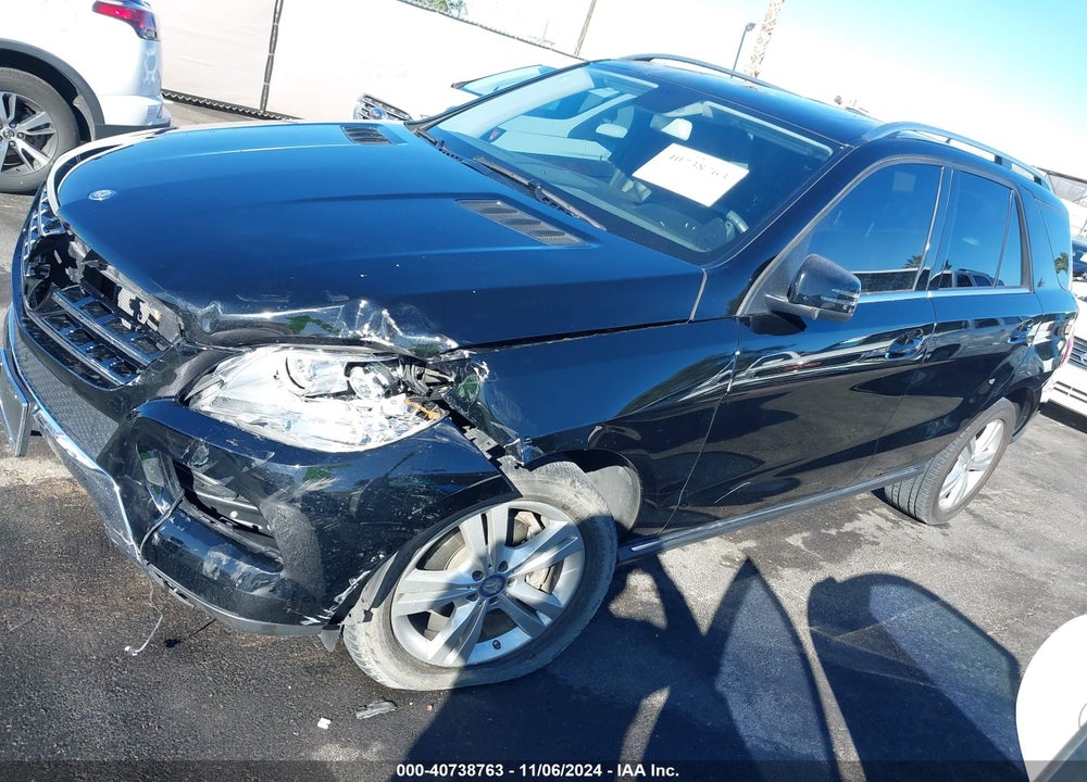 2013 MERCEDES-BENZ ML 350 VIN: 4JGDA5JB0DA128312