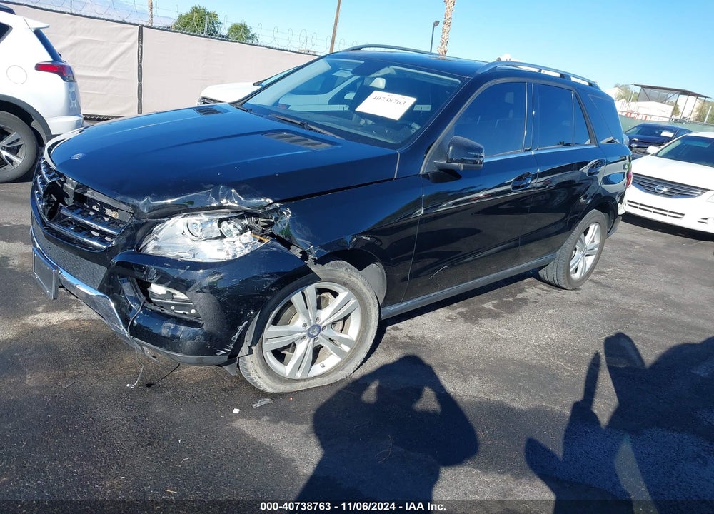 2013 MERCEDES-BENZ ML 350 VIN: 4JGDA5JB0DA128312