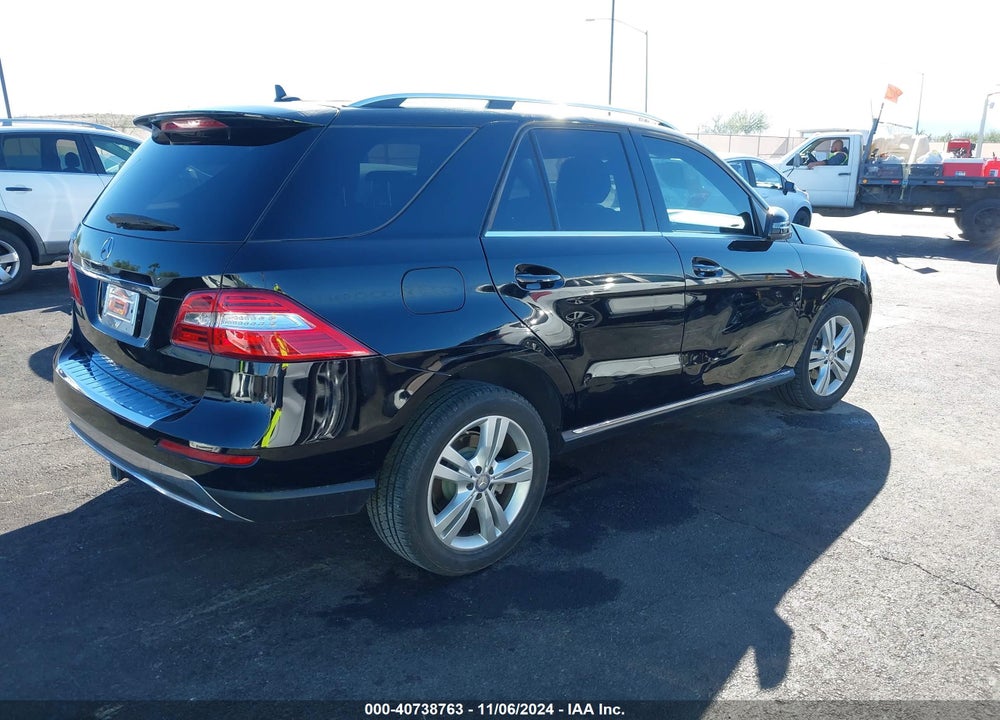 2013 MERCEDES-BENZ ML 350 VIN: 4JGDA5JB0DA128312