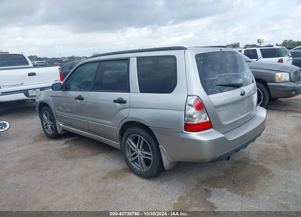2007 SUBARU FORESTER 2.5X VIN: JF1SG63647H730020