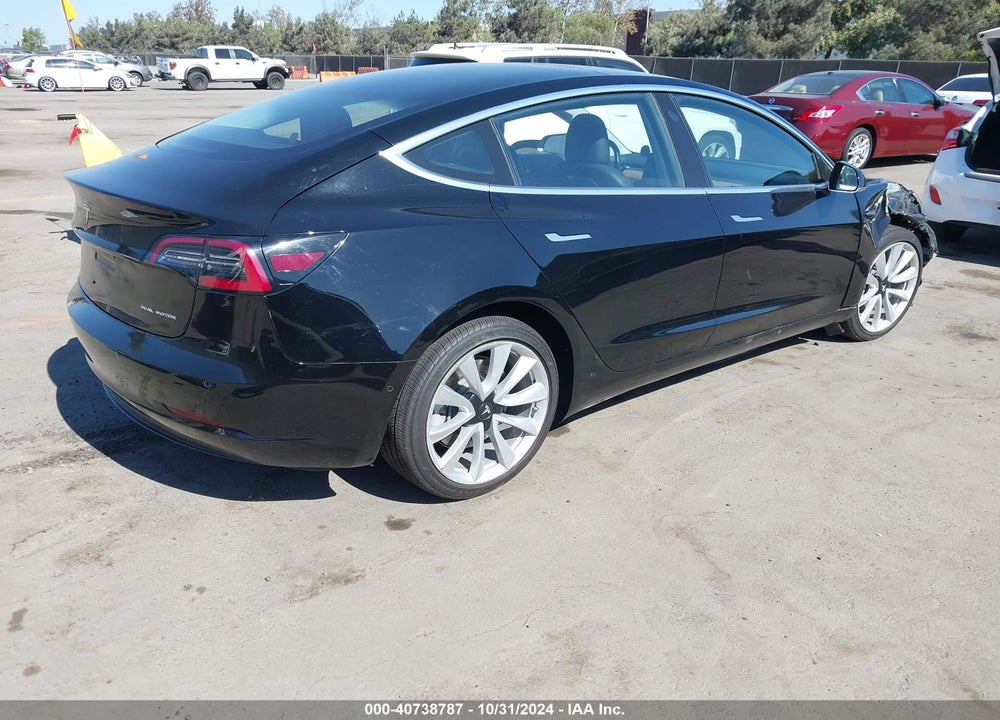 2018 TESLA MODEL 3 LONG RANGE/PERFORMANCE VIN: 5YJ3E1EB2JF182723