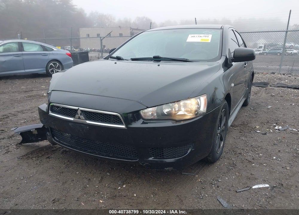 2010 MITSUBISHI LANCER ES VIN: JA32U2FU0AU015660