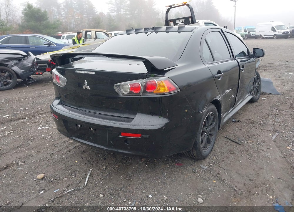 2010 MITSUBISHI LANCER ES VIN: JA32U2FU0AU015660