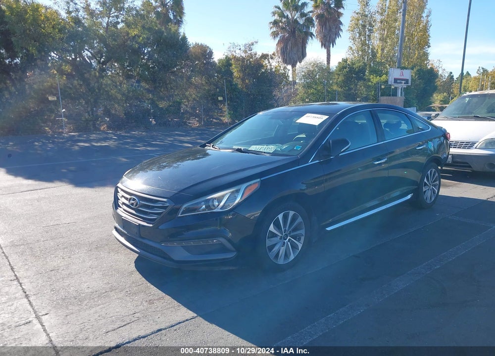 2015 HYUNDAI SONATA SPORT VIN: 5NPE34AF2FH180049