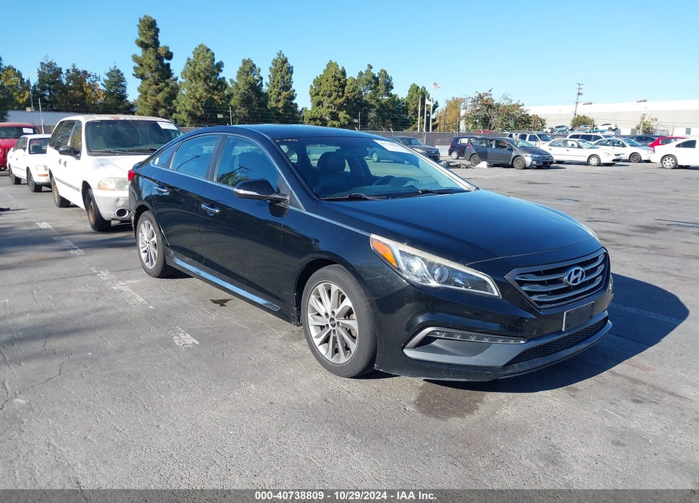 2015 HYUNDAI SONATA SPORT VIN: 5NPE34AF2FH180049