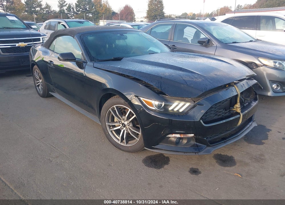 2016 FORD MUSTANG ECOBOOST PREMIUM VIN: 1FATP8UHXG5332036