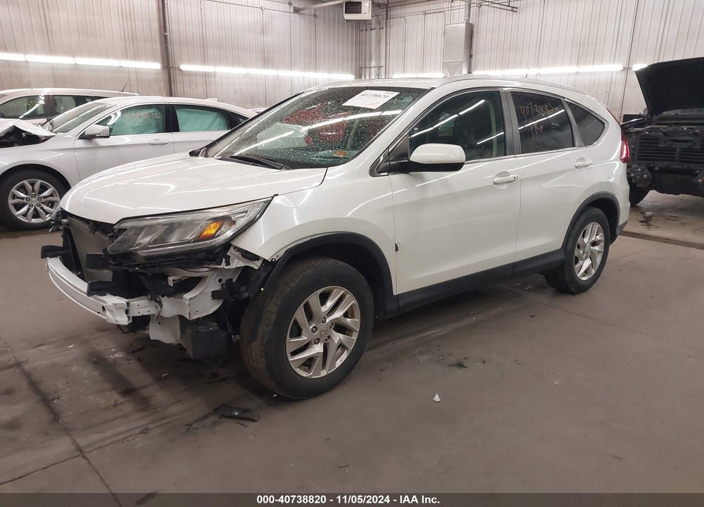 2015 HONDA CR-V EX-L VIN: 5J6RM4H77FL010983
