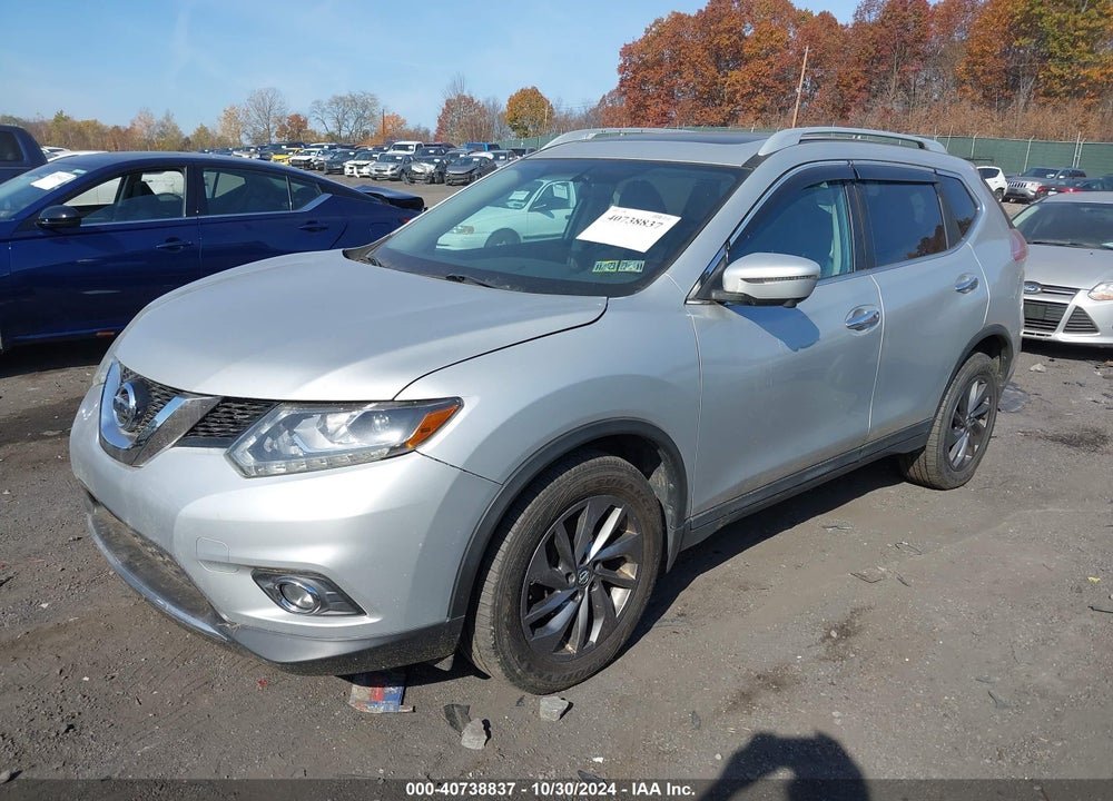 2016 NISSAN ROGUE SL VIN: 5N1AT2MV4GC778660