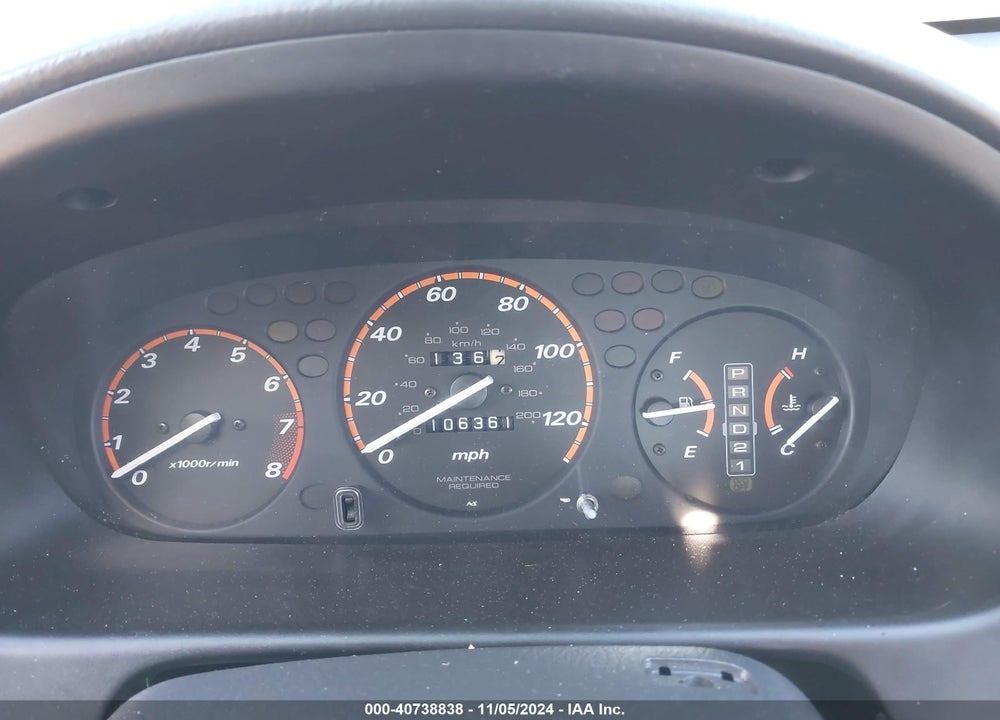 2000 HONDA CR-V SPECIAL EDITION VIN: JHLRD1875YC058198
