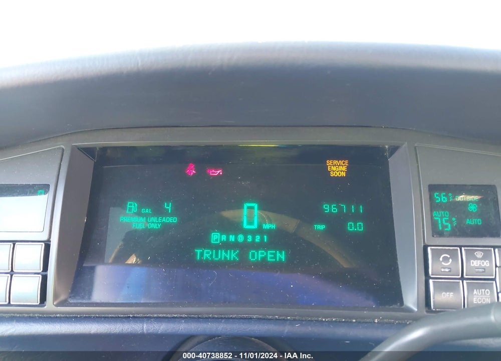 1996 CADILLAC DEVILLE VIN: 1G6KD52Y5TU250069