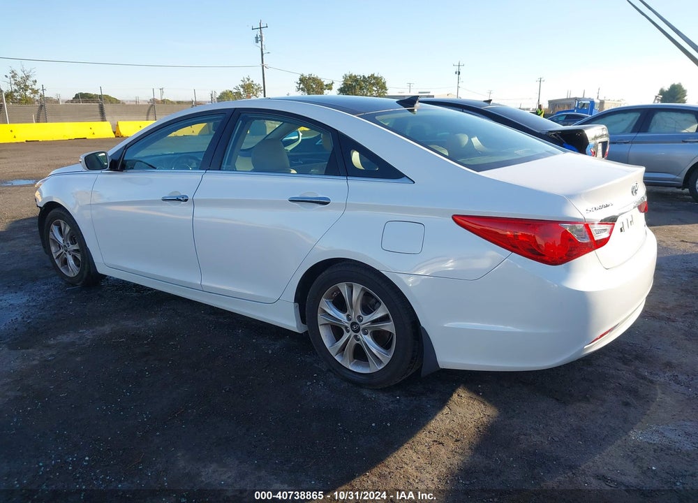 2013 HYUNDAI SONATA LIMITED VIN: 5NPEC4AC6DH622446