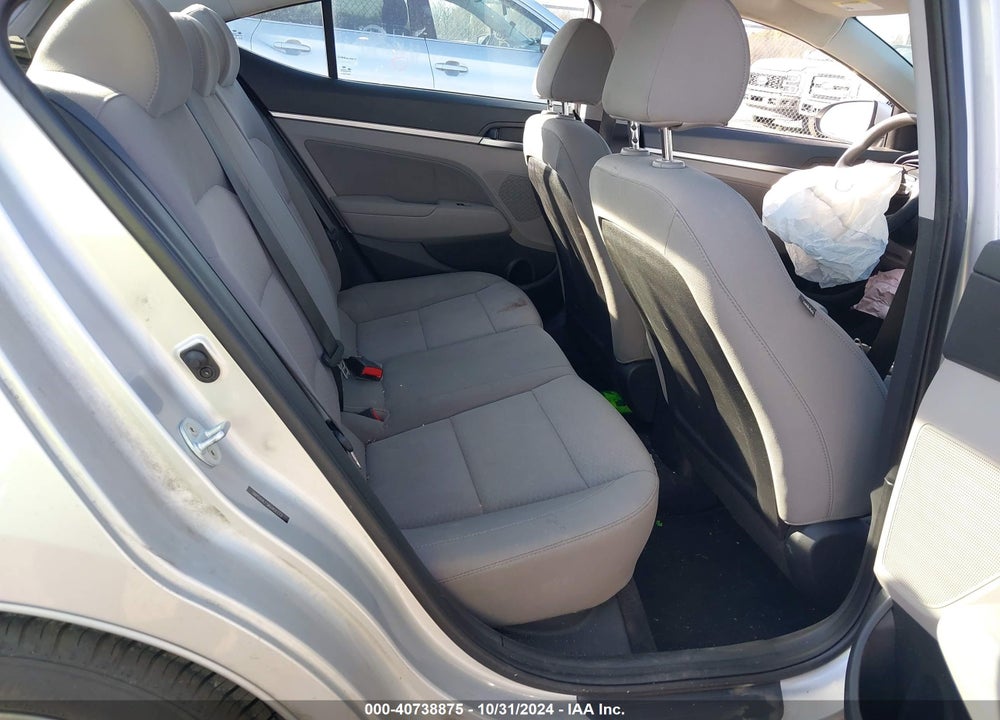 2019 HYUNDAI ELANTRA SEL VIN: 5NPD84LF5KH451173