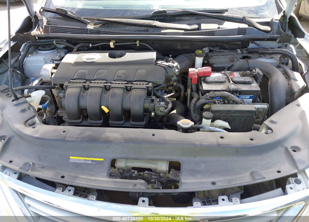 2013 NISSAN SENTRA SV VIN: 3N1AB7APXDL702874