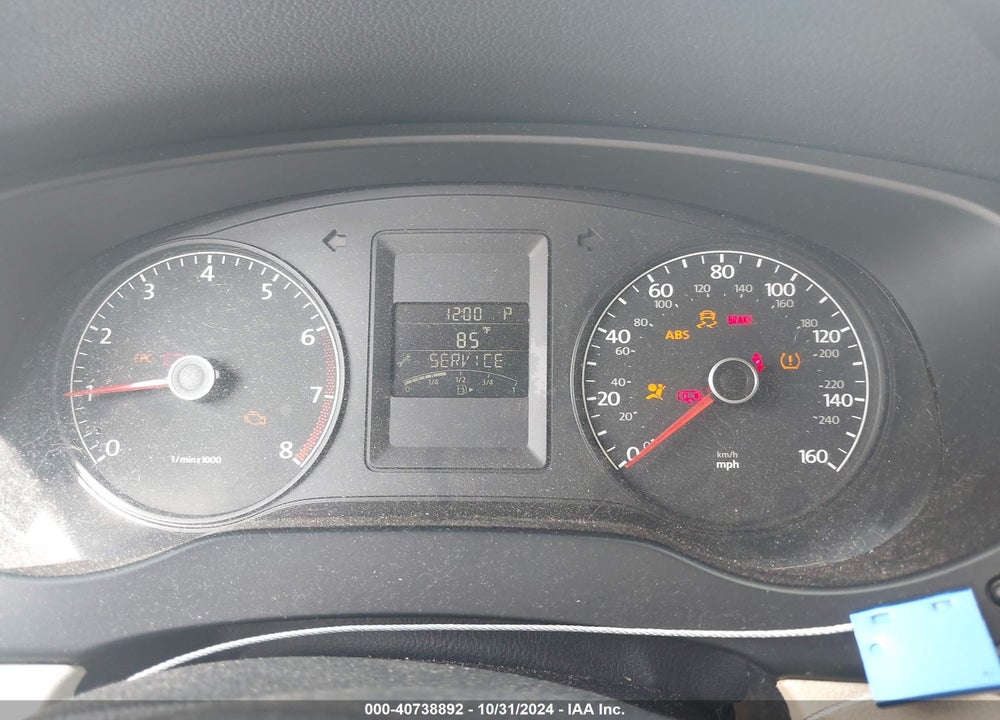 2011 VOLKSWAGEN JETTA 2.5L SE VIN: 3VWDZ7AJ8BM346026