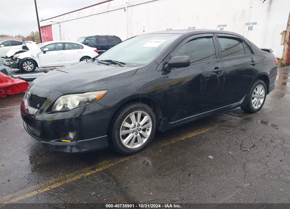 2009 TOYOTA COROLLA S VIN: 1NXBU40E59Z004904