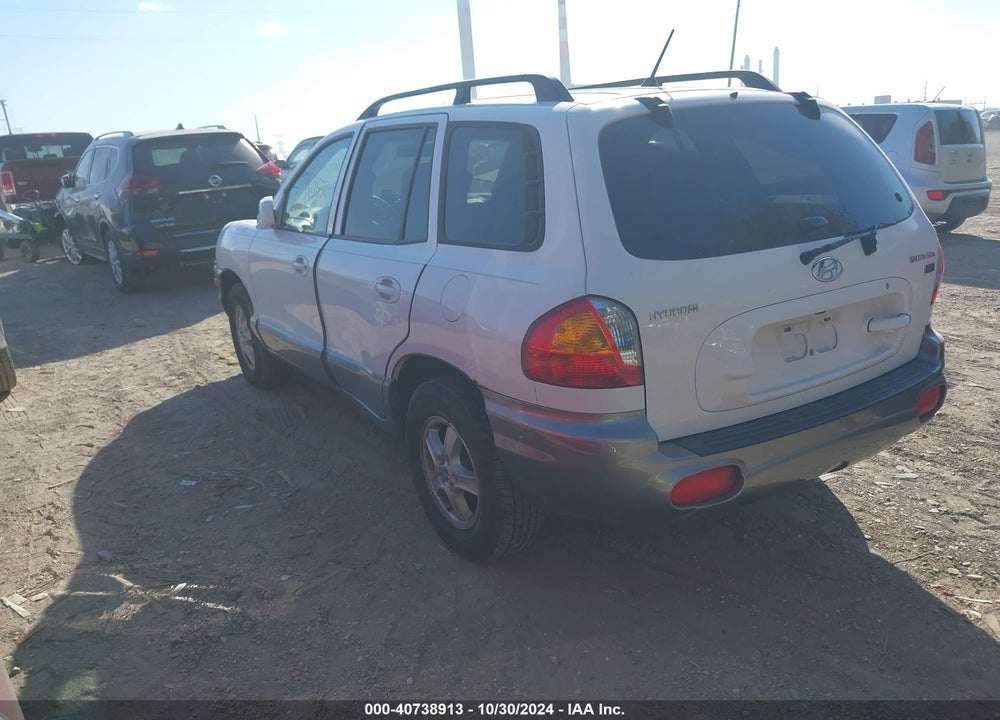 2004 HYUNDAI SANTA FE GLS/LX VIN: KM8SC13E74U828960