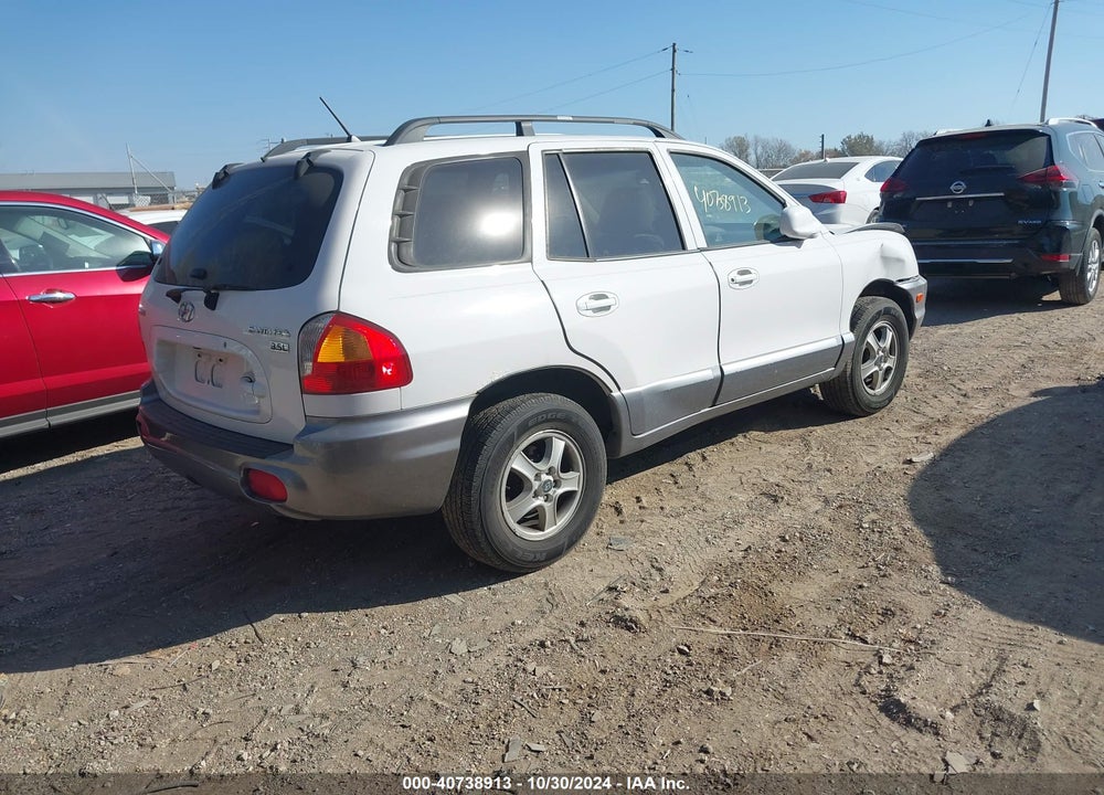 2004 HYUNDAI SANTA FE GLS/LX VIN: KM8SC13E74U828960