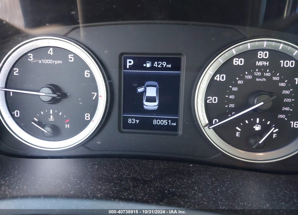 2019 HYUNDAI SONATA VIN: 5NPE24AF5KH760781