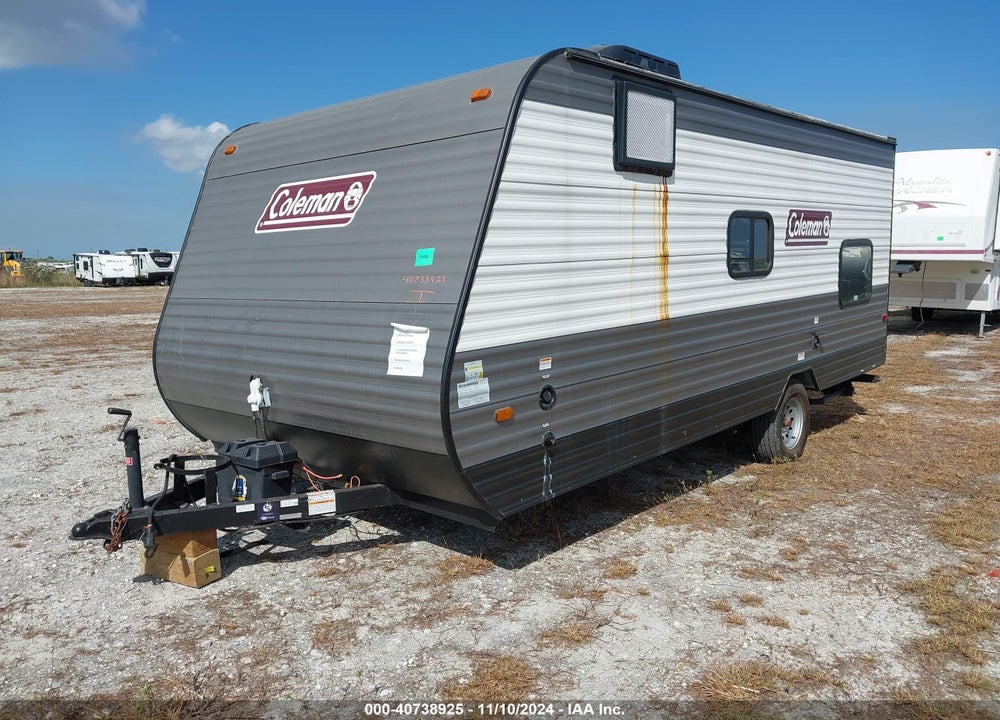2022 COLEMAN TRAVEL TRAILER VIN: 4YDTCMG18NJ934836