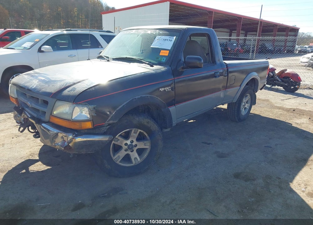 1999 FORD RANGER XLT VIN: 1FTYR11X9XTA22405