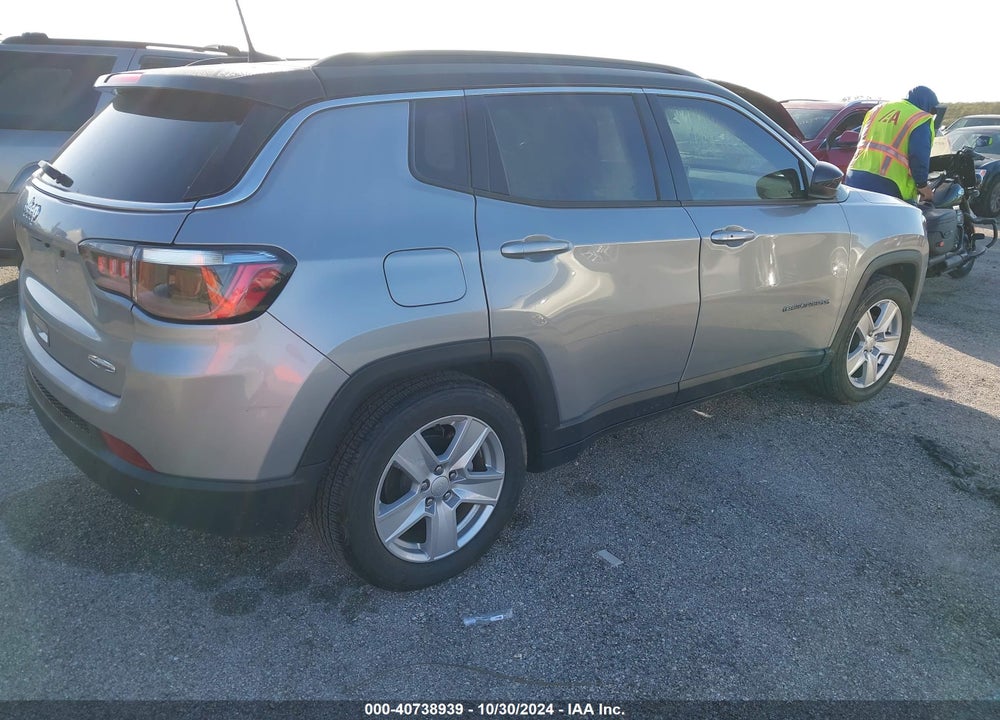 2022 JEEP COMPASS LATITUDE FWD VIN: 3C4NJCBB0NT192730
