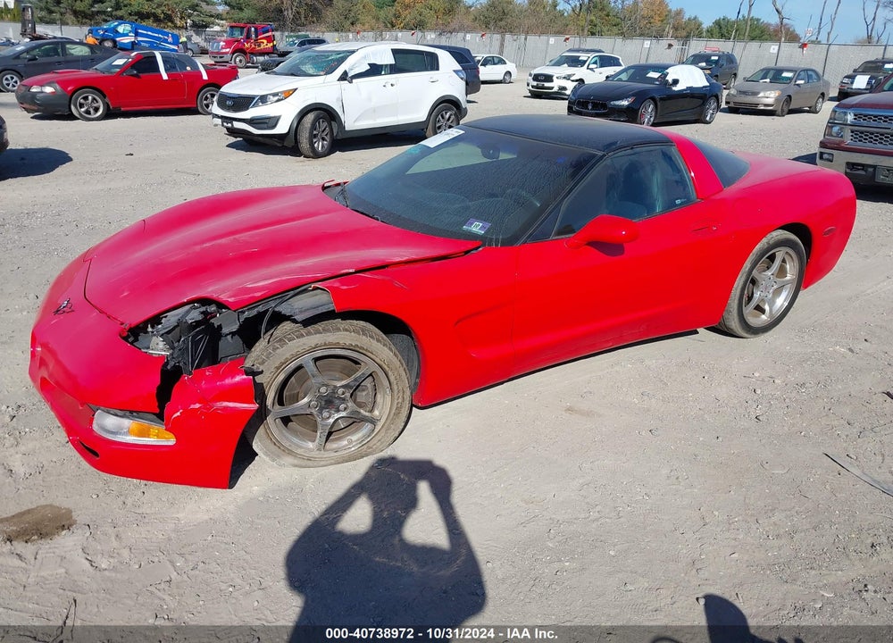 2002 CHEVROLET CORVETTE VIN: 1G1YY22GX25101739