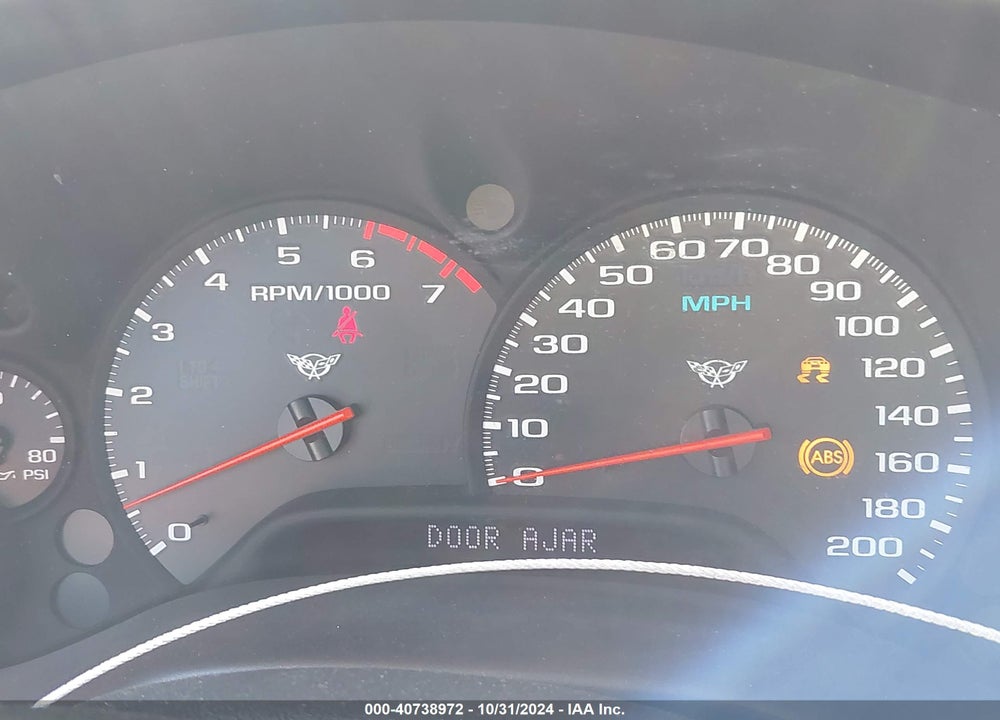 2002 CHEVROLET CORVETTE VIN: 1G1YY22GX25101739
