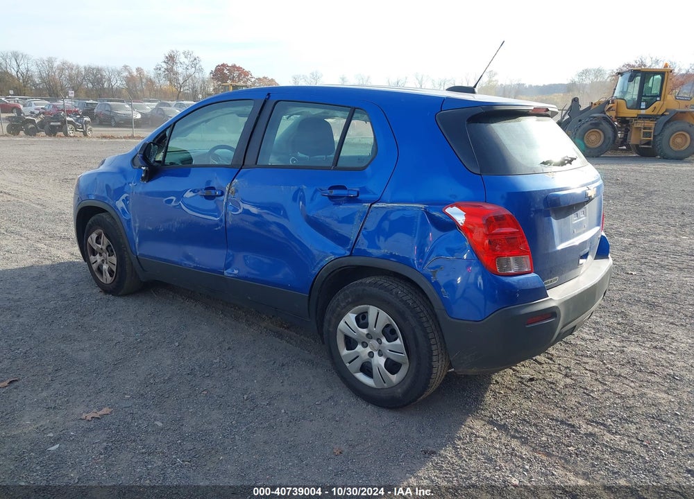 2015 CHEVROLET TRAX 1LS VIN: KL7CJKSB2FB198076