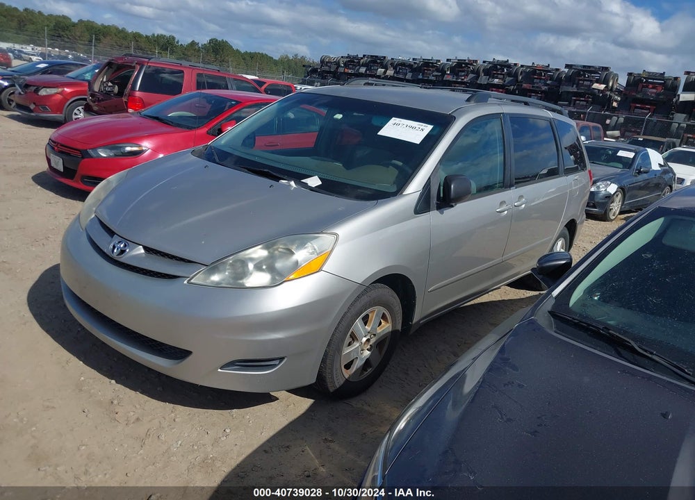 2008 TOYOTA SIENNA LE VIN: 5TDZK23C58S164629