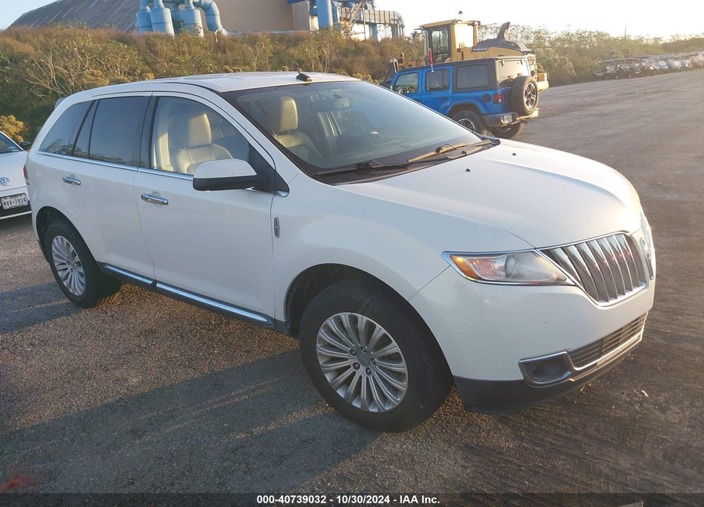 2012 LINCOLN MKX VIN: 2LMDJ6JK7CBL02681