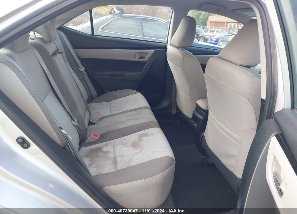 2018 TOYOTA COROLLA LE VIN: 2T1BURHE9JC086725
