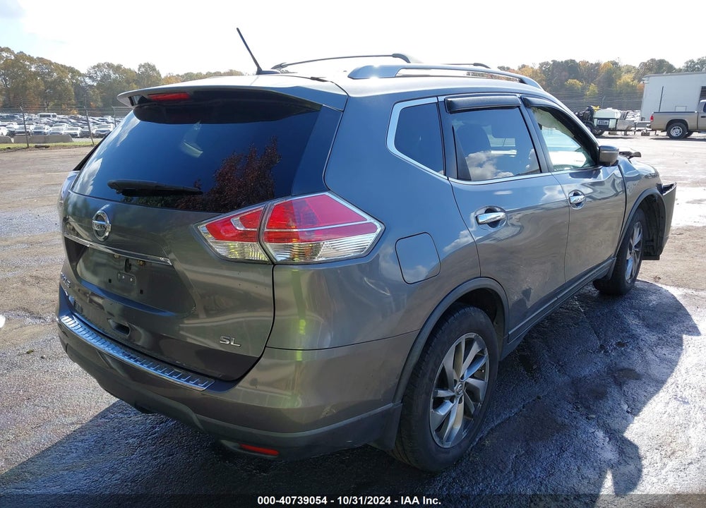 2015 NISSAN ROGUE SL VIN: 5N1AT2MT9FC825582