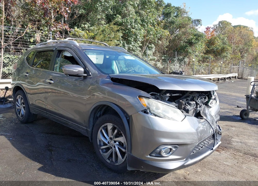 2015 NISSAN ROGUE SL VIN: 5N1AT2MT9FC825582