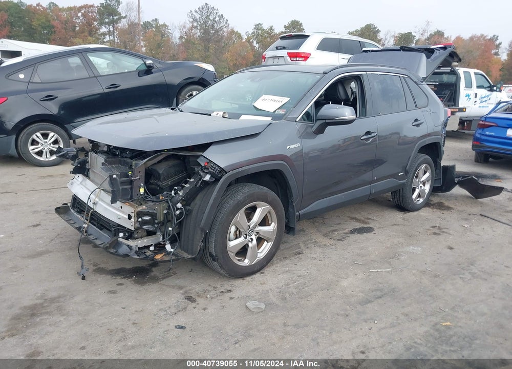 2021 TOYOTA RAV4 HYBRID XLE PREMIUM VIN: 2T3B6RFV9MW010297