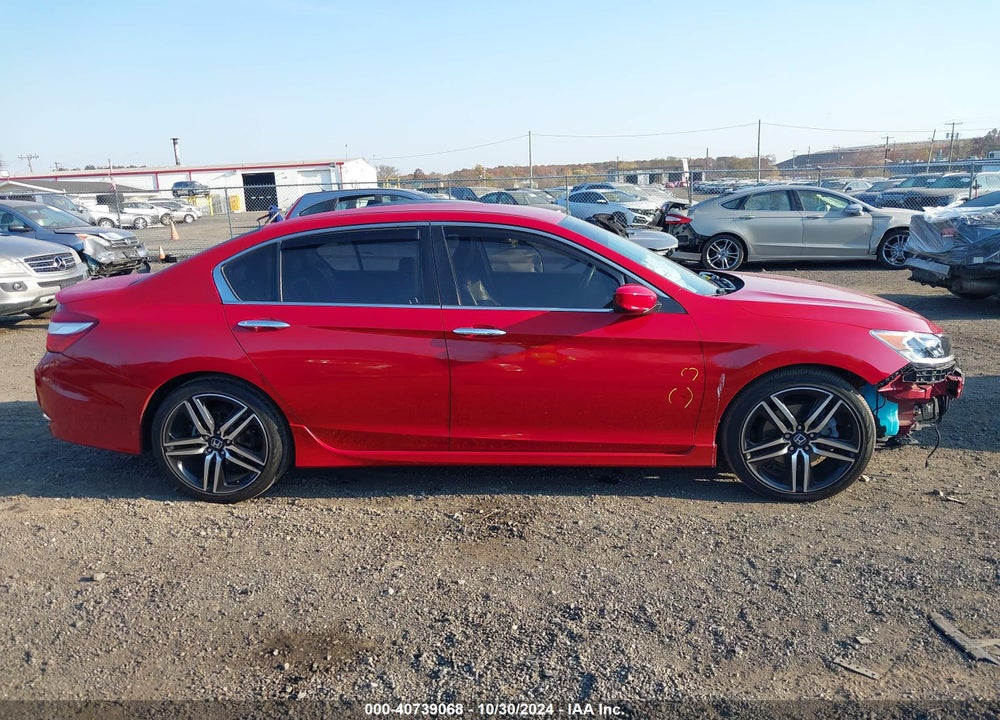 2017 HONDA ACCORD SPORT VIN: 1HGCR2F53HA196783