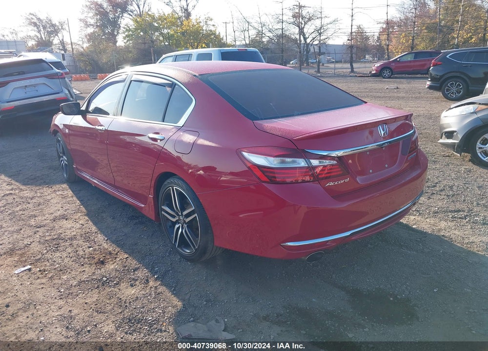 2017 HONDA ACCORD SPORT VIN: 1HGCR2F53HA196783
