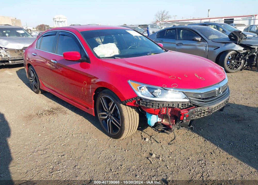 2017 HONDA ACCORD SPORT VIN: 1HGCR2F53HA196783