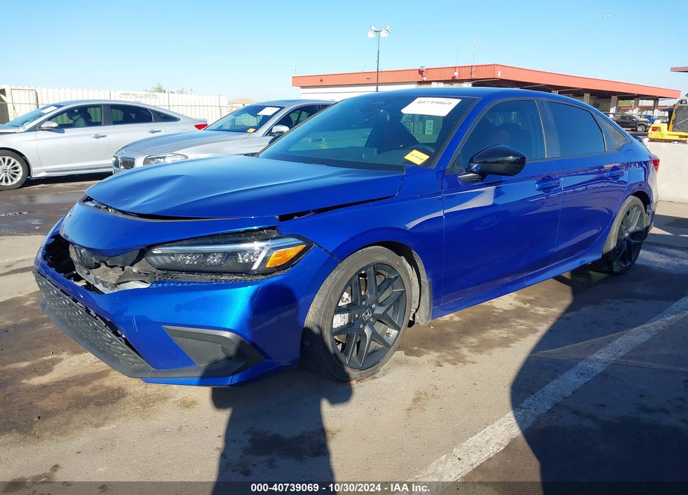 2022 HONDA CIVIC SI VIN: 2HGFE1E57NH475641