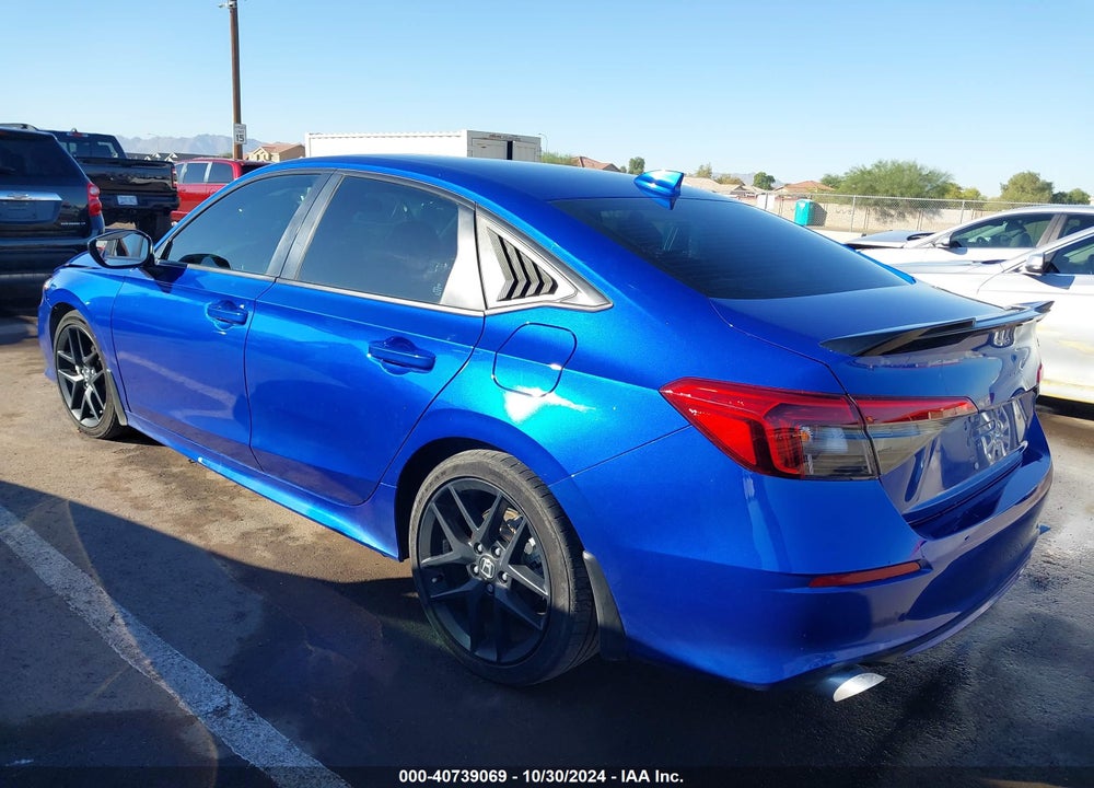 2022 HONDA CIVIC SI VIN: 2HGFE1E57NH475641