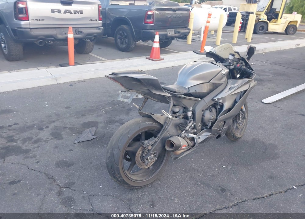 2018 YAMAHA YZFR6 C VIN: JYARJ28Y0JA001733
