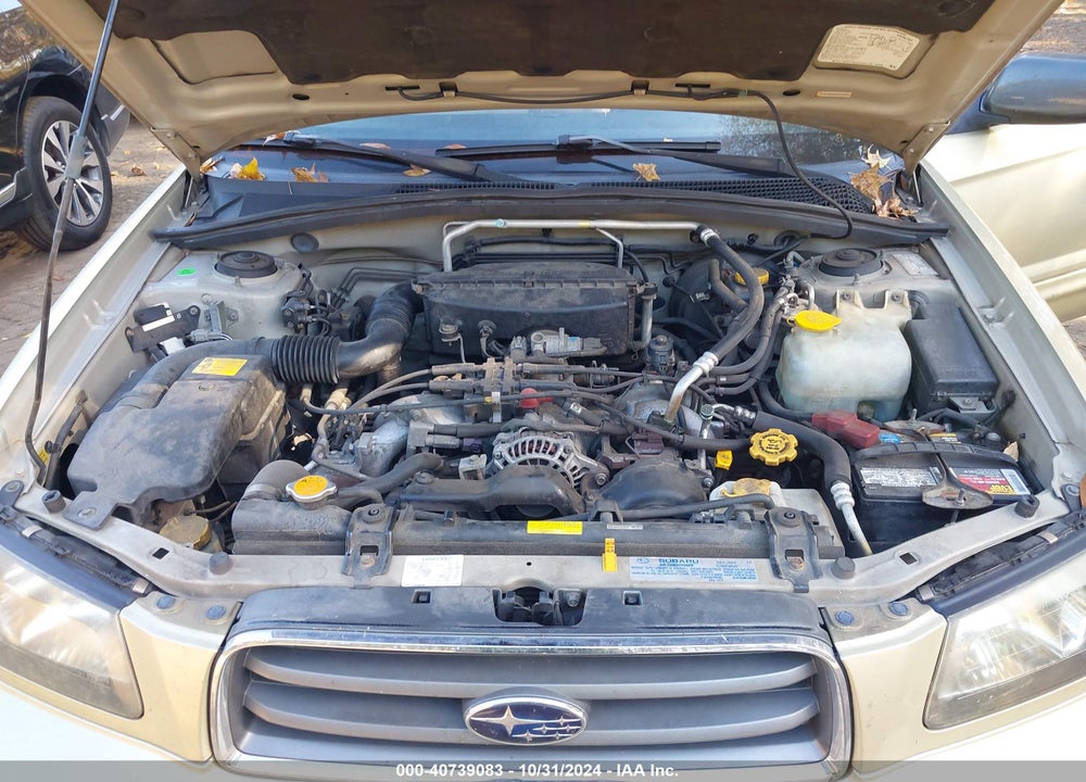 2004 SUBARU FORESTER 2.5XS VIN: JF1SG656X4H731861