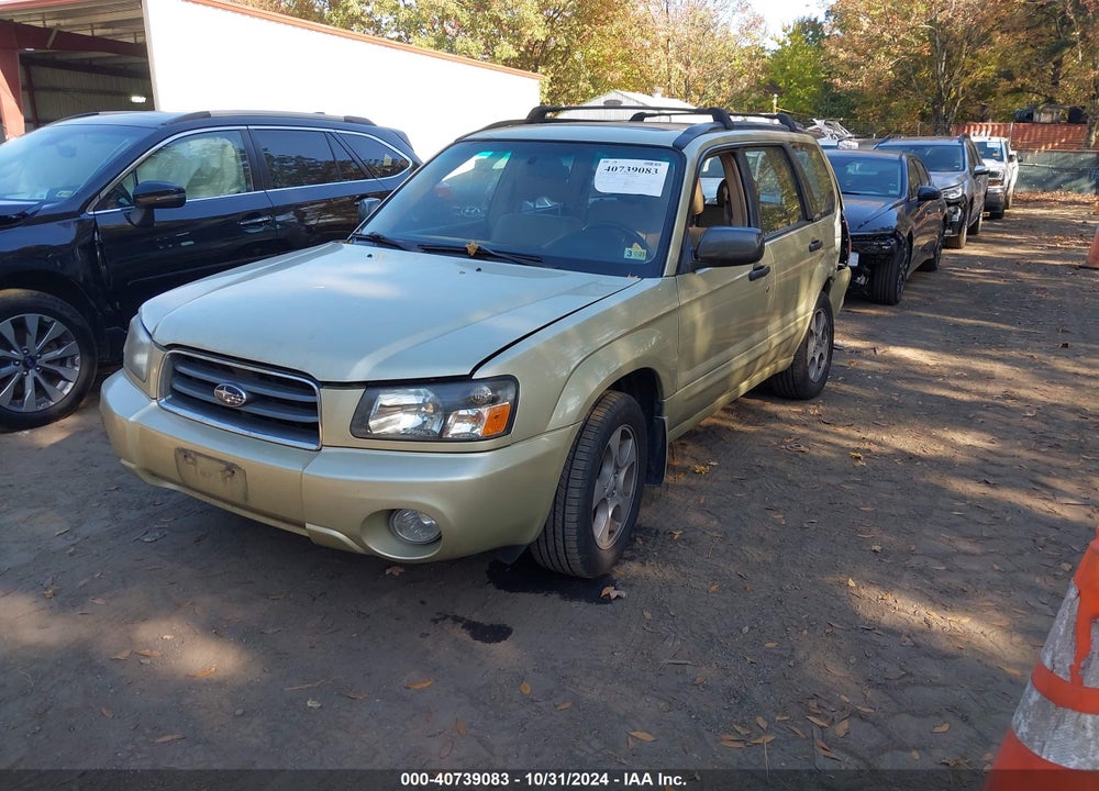 2004 SUBARU FORESTER 2.5XS VIN: JF1SG656X4H731861
